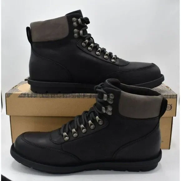 Born Mens Size 9 Scout Black Full Grain Leather Waterproof  display picture 2